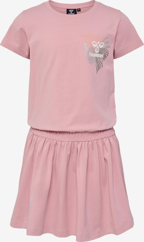 Hummel Dress in Pink: front