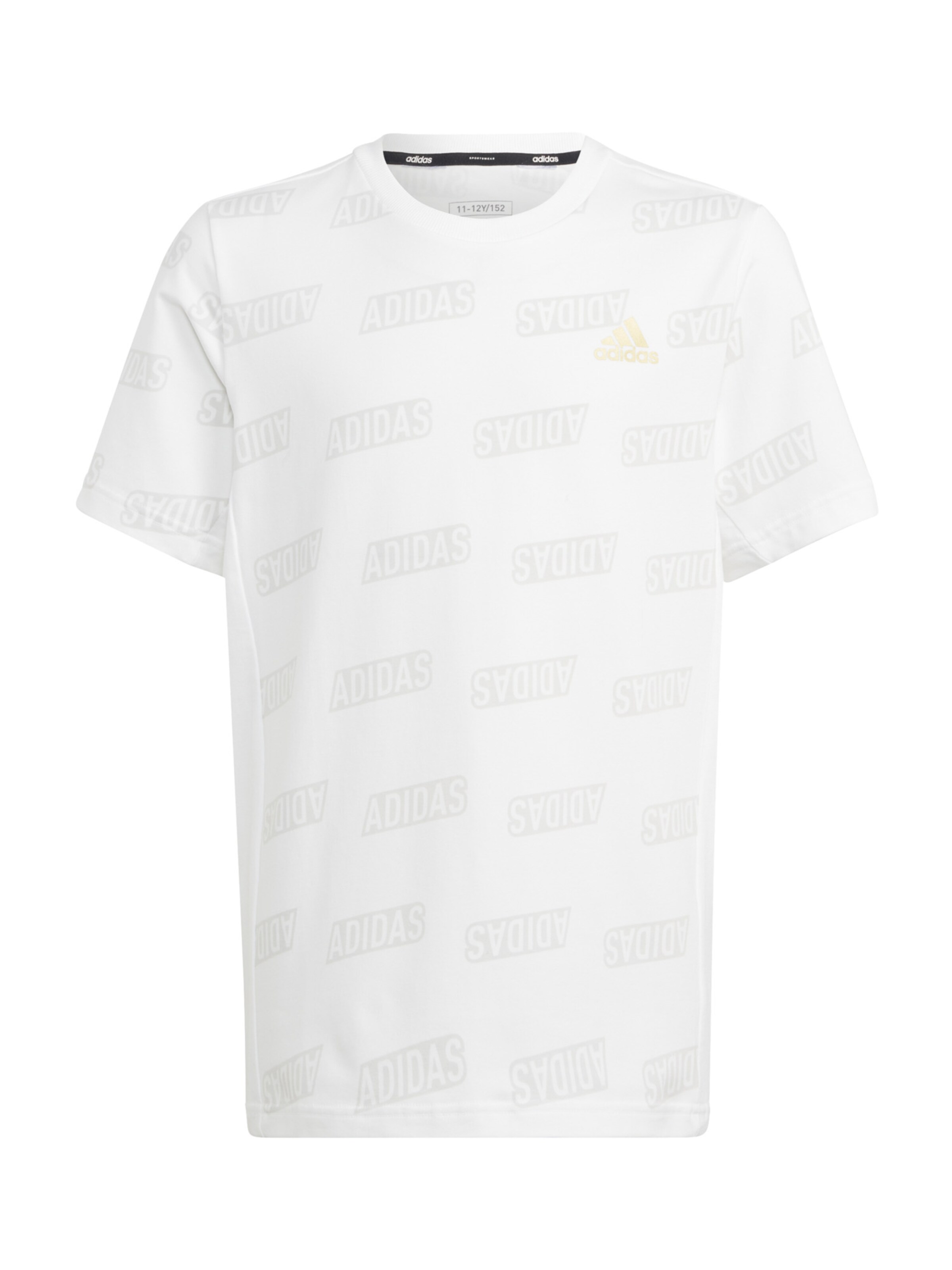 ADIDAS PERFORMANCE Performance Shirt in White: front