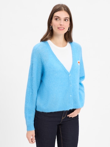 AMERICAN VINTAGE Strickjacke ' Nenybay ' in Blau: Vorderseite