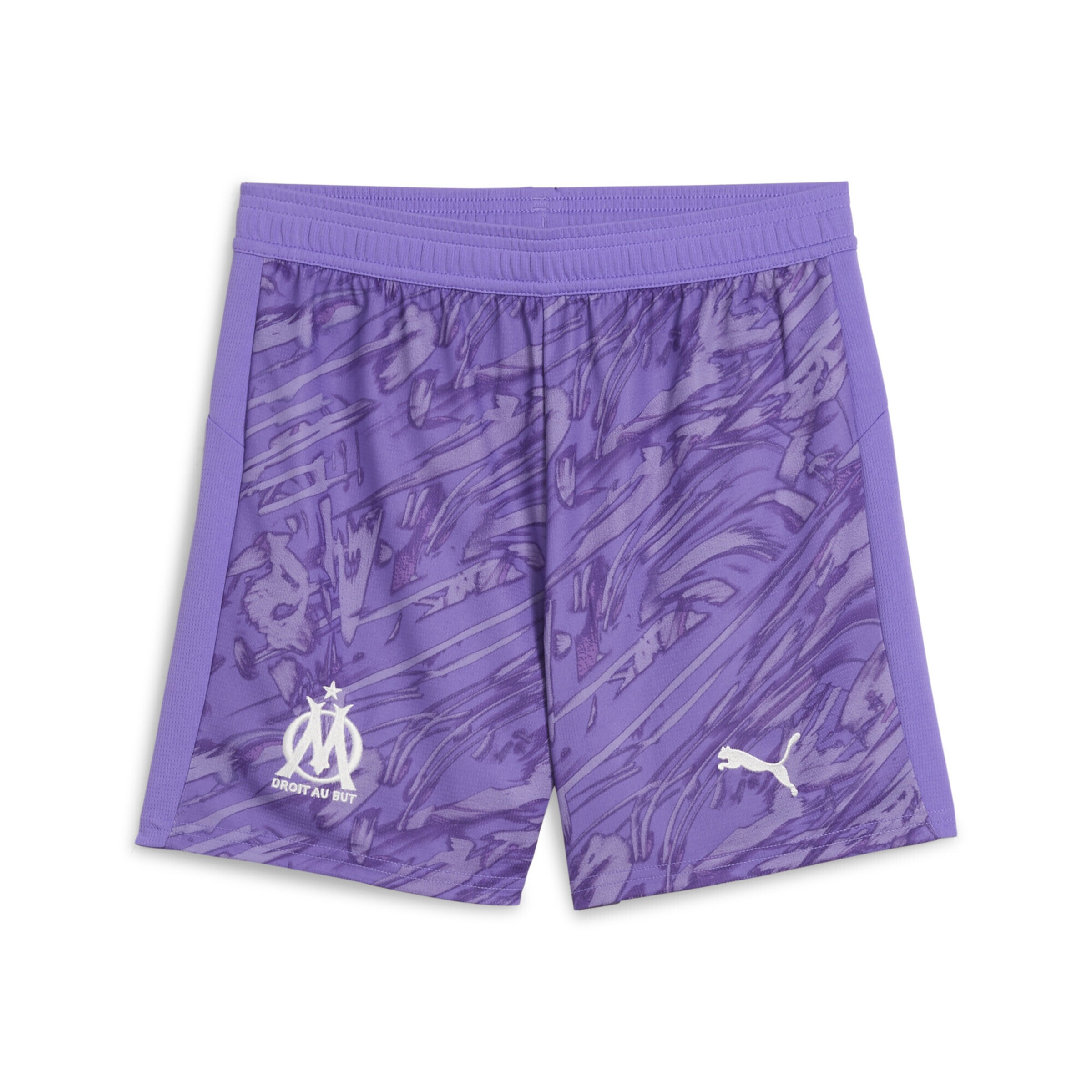 PUMA Regular Sports trousers 'Olympique de Marseille 25/26' in Purple: front