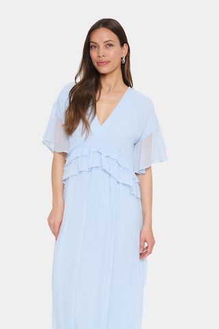SAINT TROPEZ Jurk 'LindzySZ' in Blauw