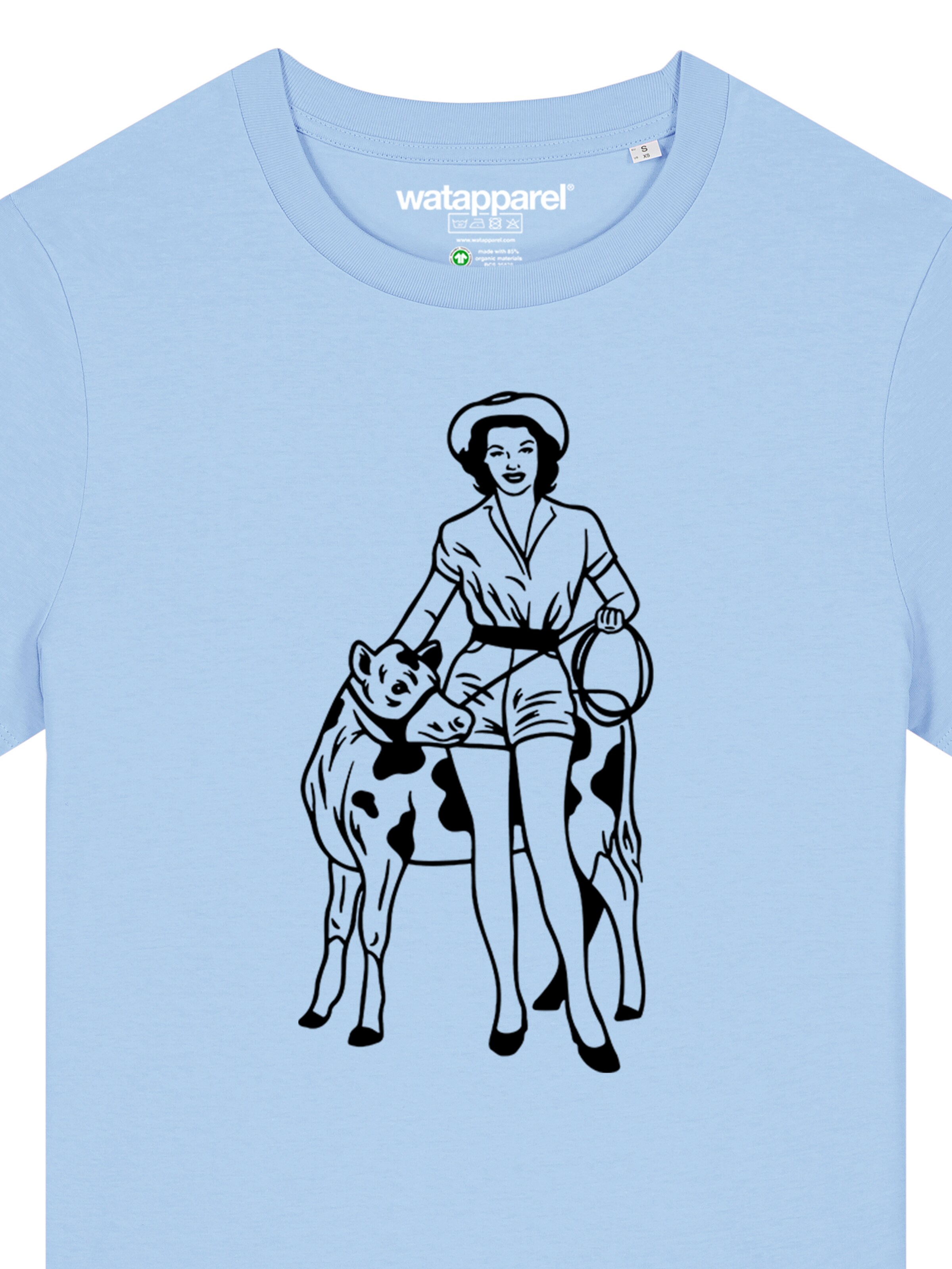 Maglietta 'Cowgirl' di Watapparel in blu