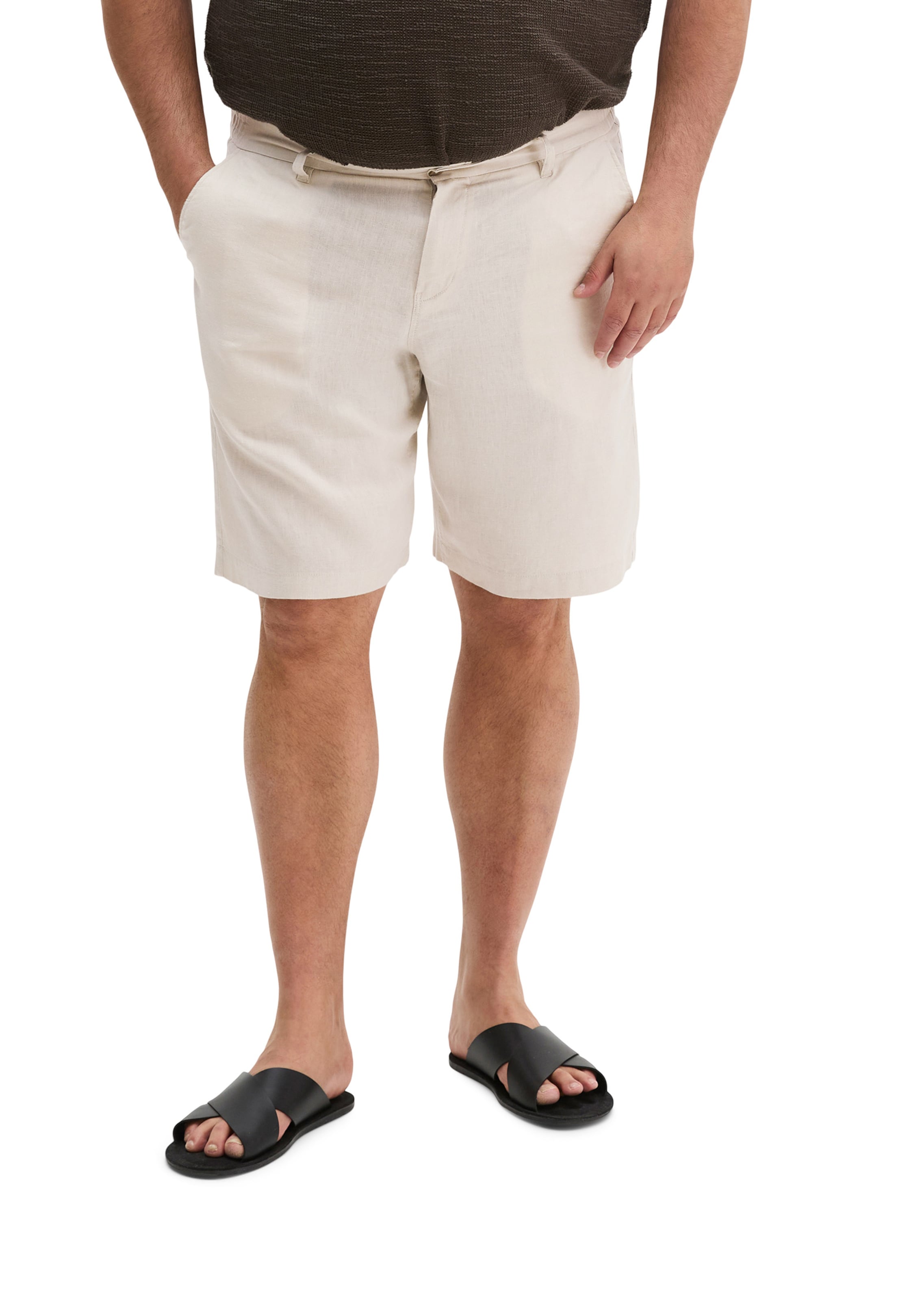 Marc O'Polo Regular Hose in Grau: Vorderseite