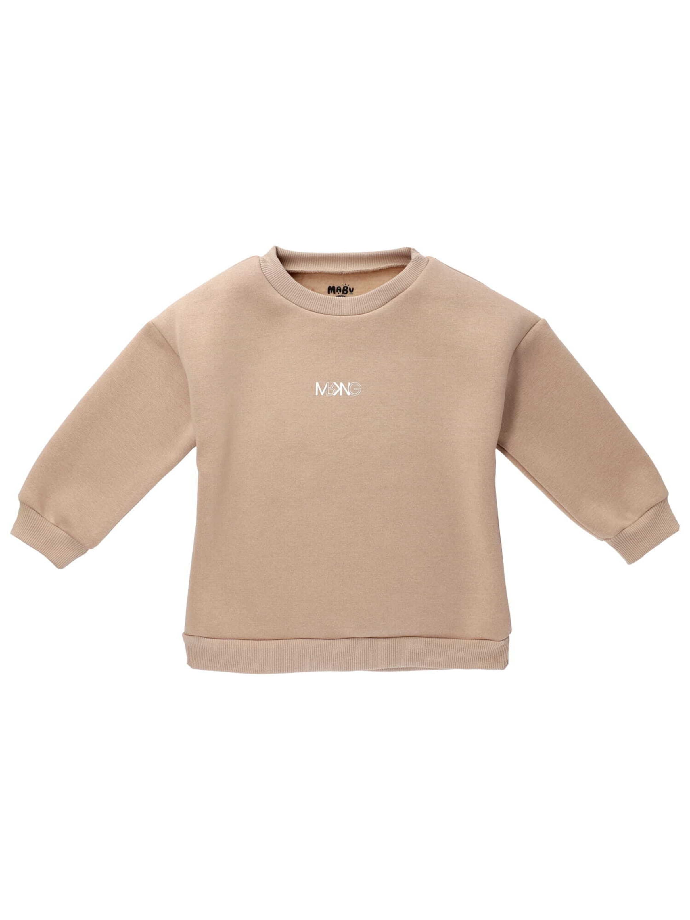 Baby Sweets Set 'MRKNG' in Beige