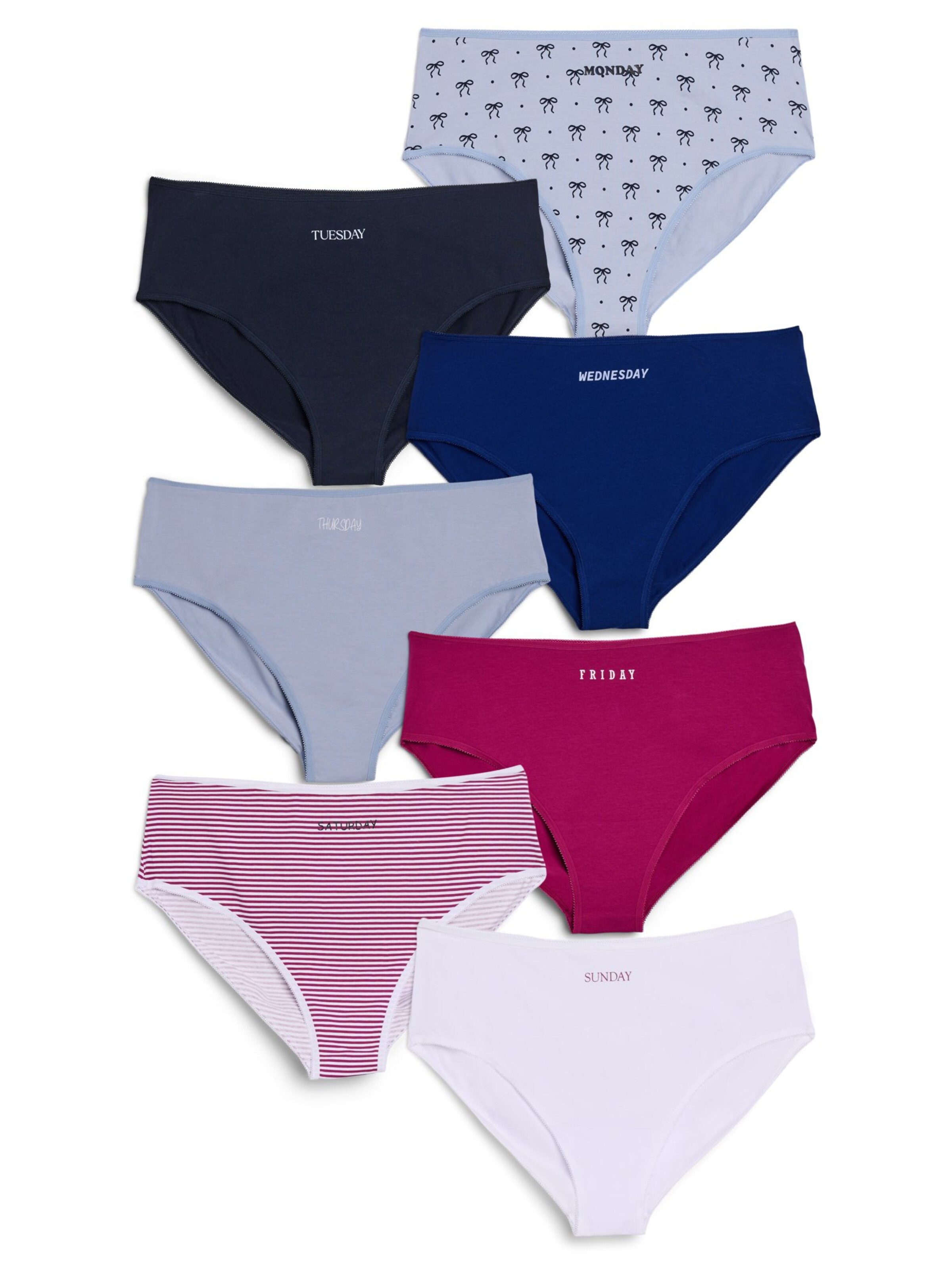 Slip 'LWEEK' di Devoted by Zizzi in blu: frontale