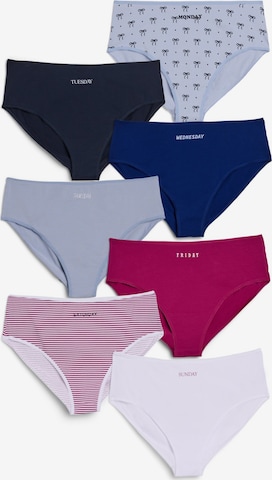 Slip 'LWEEK' di Devoted by Zizzi in blu: frontale