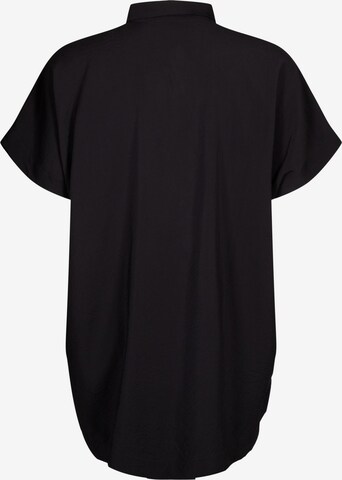 Zizzi Košilové šaty 'CLARU' – černá