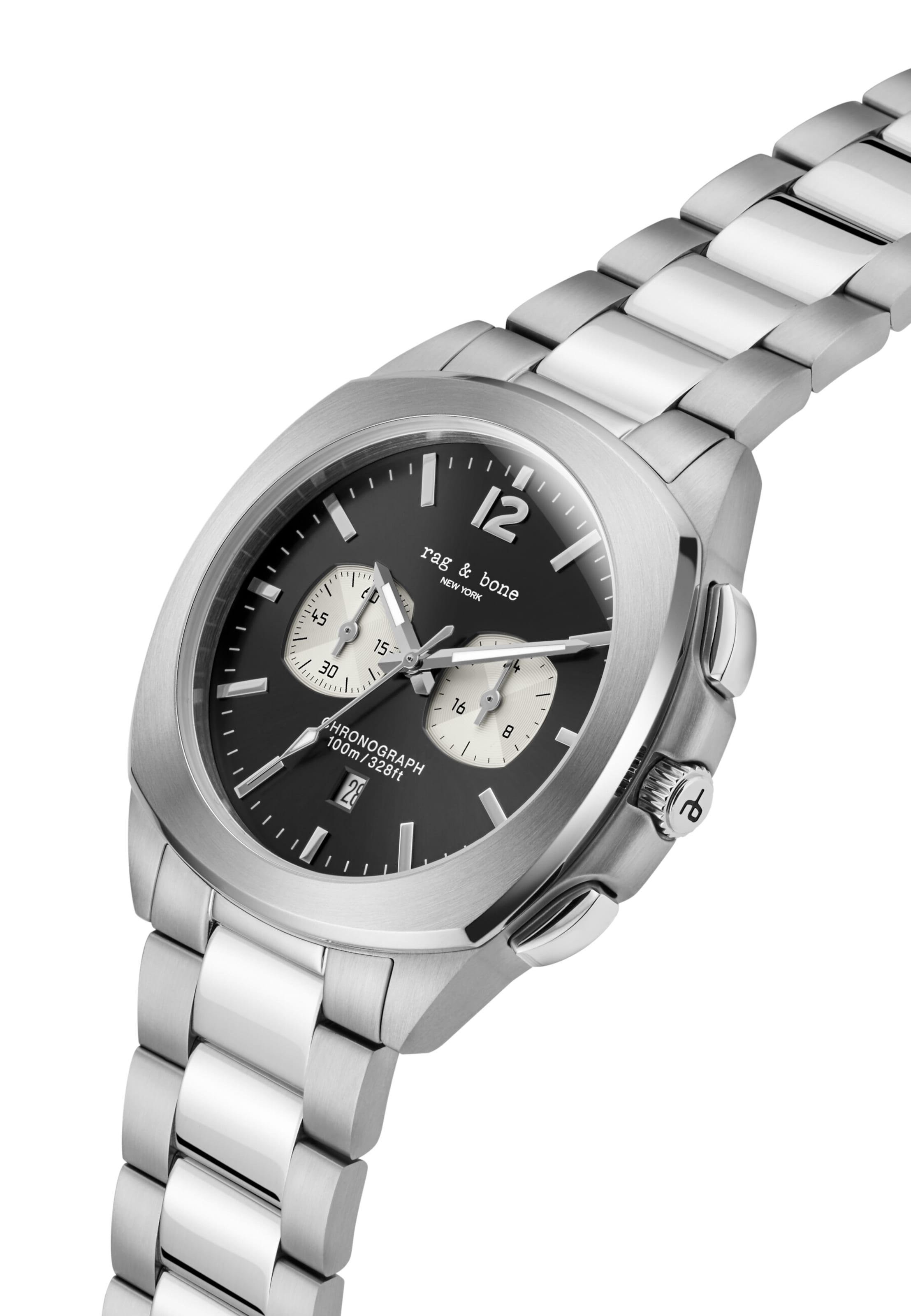 rag & bone Sports watch ' Bleeke ' in Silver