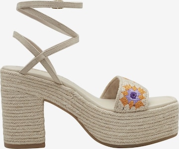 TAMARIS Sandalen met riem in Beige