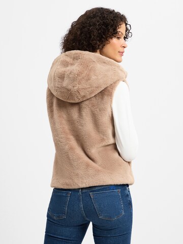 Marie Lund Weste in Beige