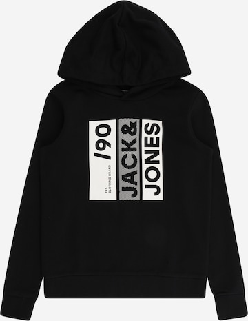 Jack & Jones Junior Sweatshirt in Black: front