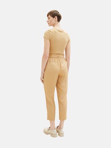 TOM TAILOR DENIM Regular Pants in Beige