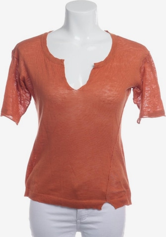 DEAR CASHMERE Shirt M in Orange: Vorderseite