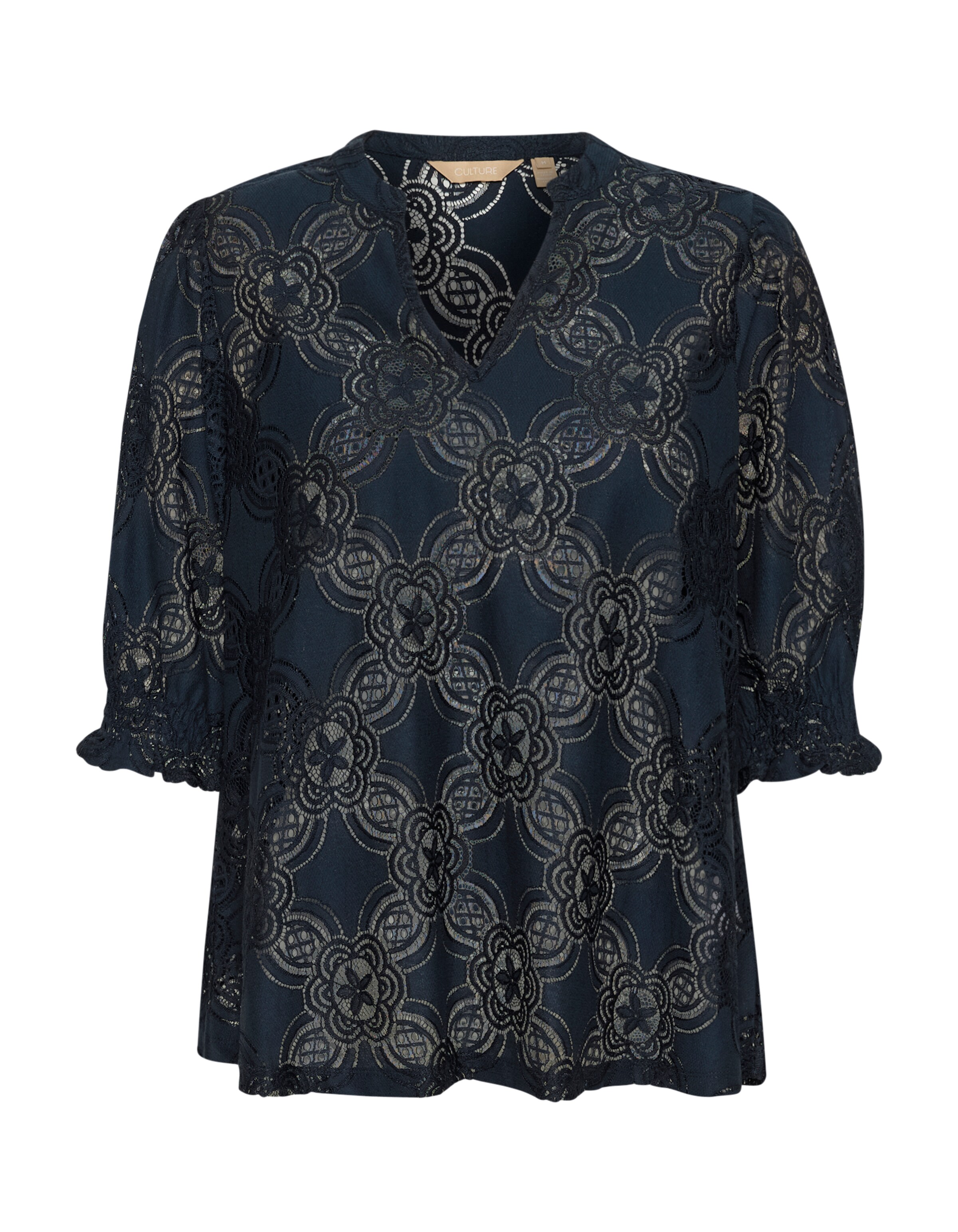 CULTURE Bluse 'Olu' i blå