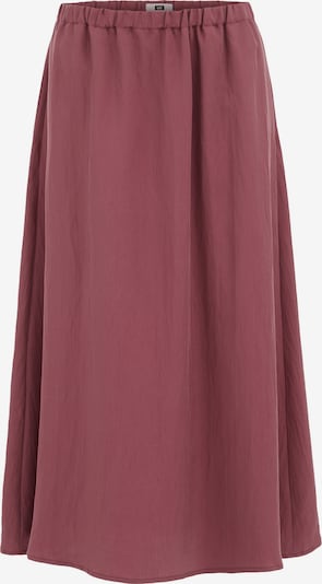 34 dydžio Sijonas iš WE Fashion, spalva – burgundiško vyno spalva, Prekių apžvalga
