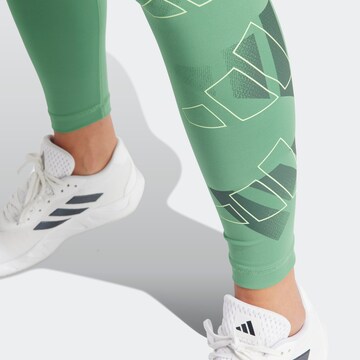 ADIDAS PERFORMANCE Skinny Sporthose in Grün