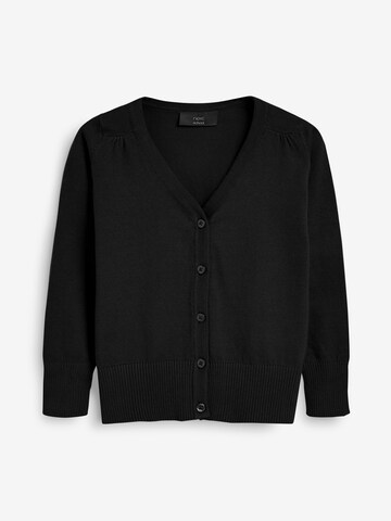 Next Strickjacke in Schwarz: Vorderseite