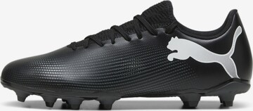 PUMA Soccer Cleats 'Future 7 Play' in Black: front