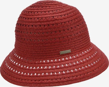 Seeberger Hat 'Hut' in Red: front