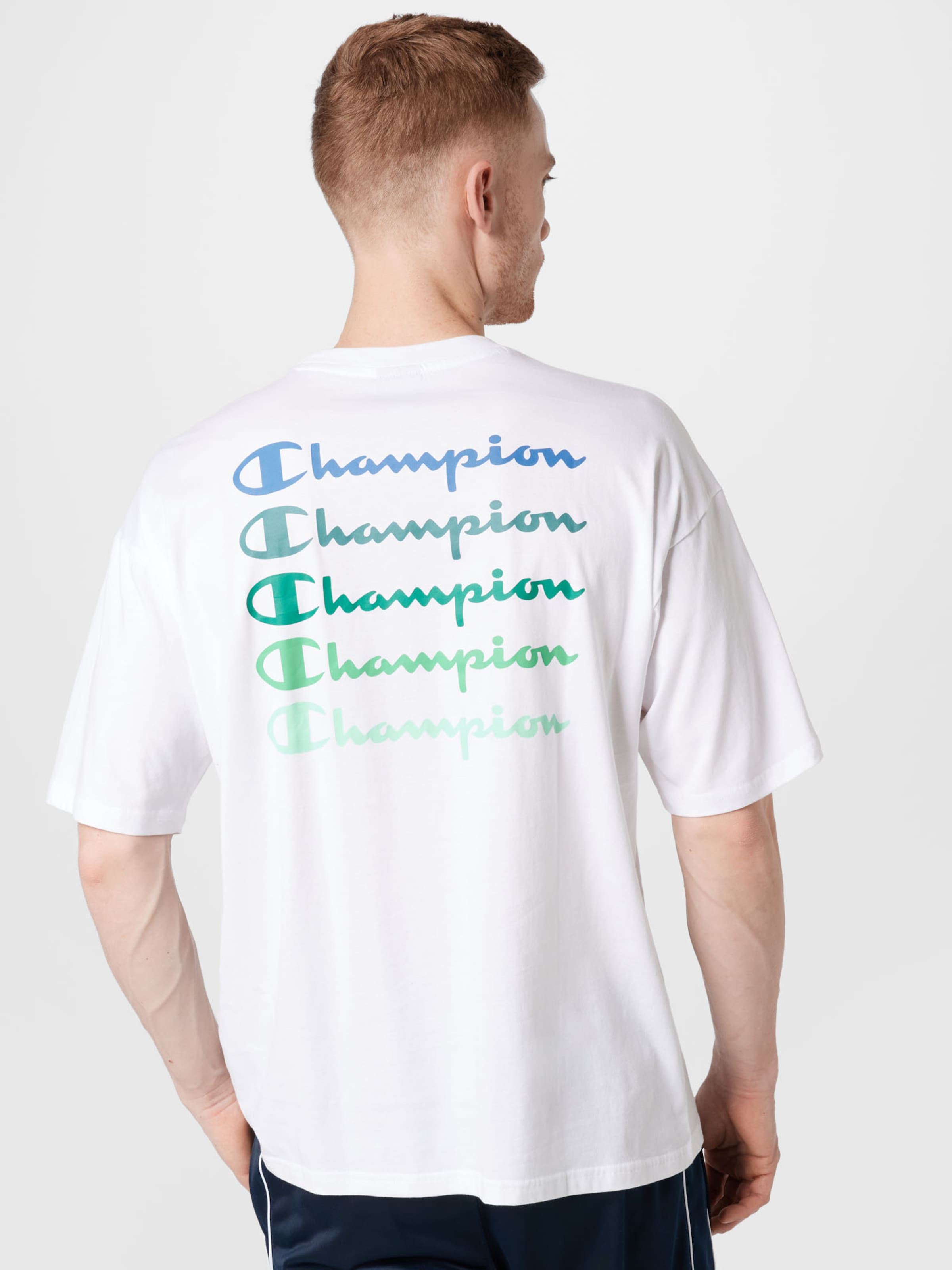 Männer Shirts Champion Authentic Athletic Apparel T-Shirt in Weiß - ML29105