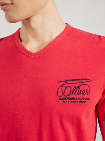 s.Oliver Shirt in Rood