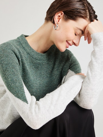 VERO MODA Pulóver 'VMPLAZA' - zöld