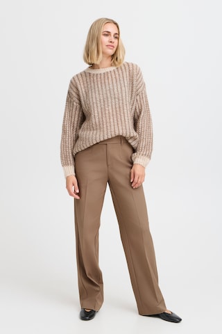 Loosefit Pantalon 'PZBindy' PULZ Jeans en marron