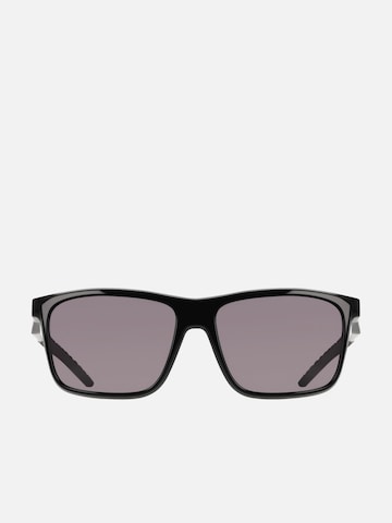 NIKE Zonnebril 'Nike NIKE RADEON BYTE IO0103X Smoke grey / orange mirror 60/17/145 MAN Sunglasses' in Zwart: voorkant