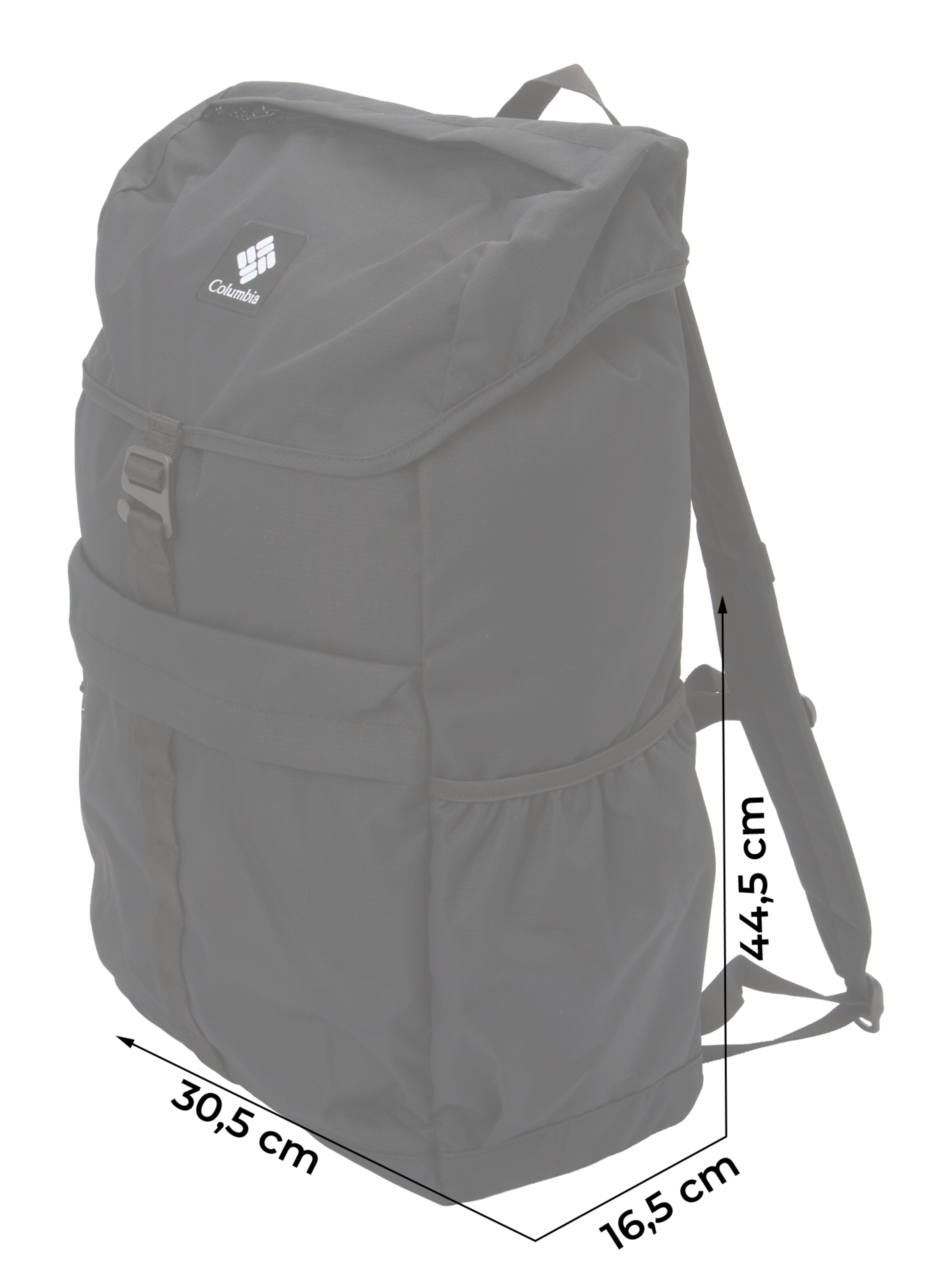 COLUMBIA Spordiseljakott 'Trail Traveler™ II', värv must