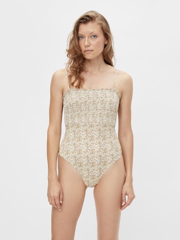 OBJECT Bustier Badedragt i blandingsfarvet: forside