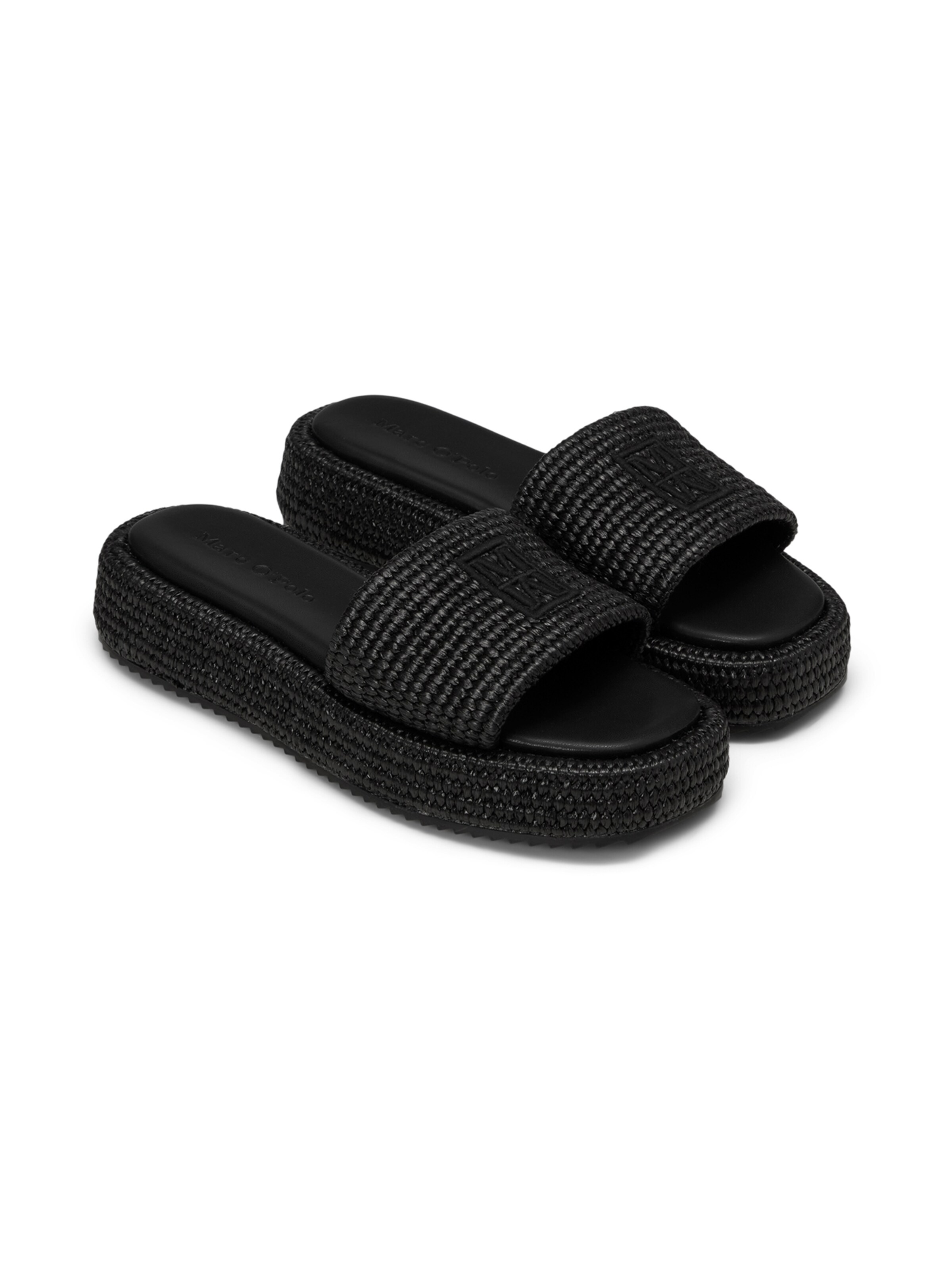 juoda Marc O'Polo Šlepetės