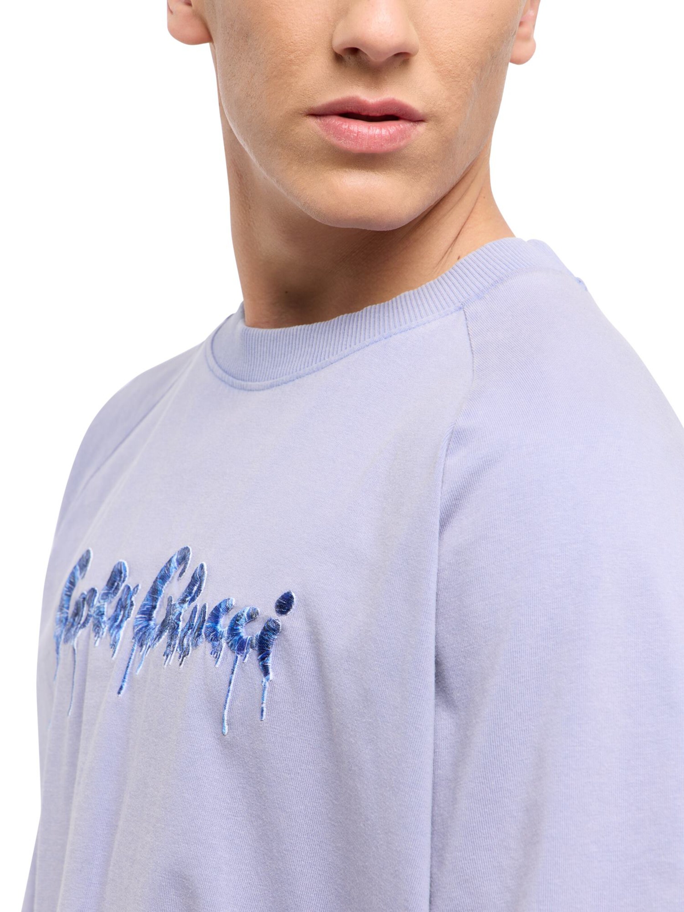 Carlo Colucci Тениска 'Elzenbaum' в лилав