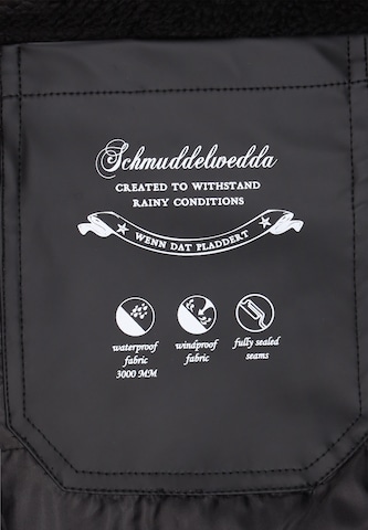 Manteau mi-saison Schmuddelwedda en noir