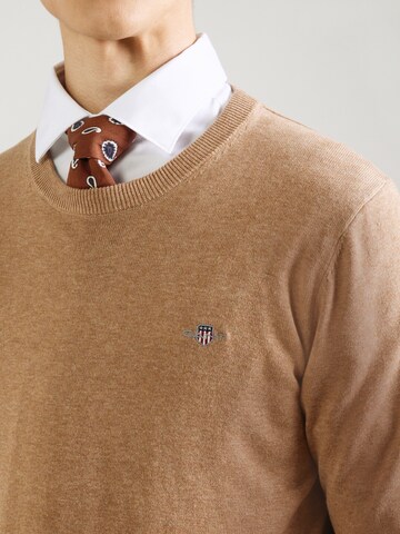 GANT Свитер 'CLASSIC' в Бежевый