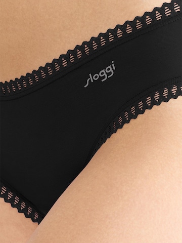 SLOGGI Panty 'GO Crush'‌‌‌‌‌‌‌‌ in Schwarz