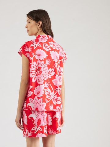 OUI Bluse in Rot