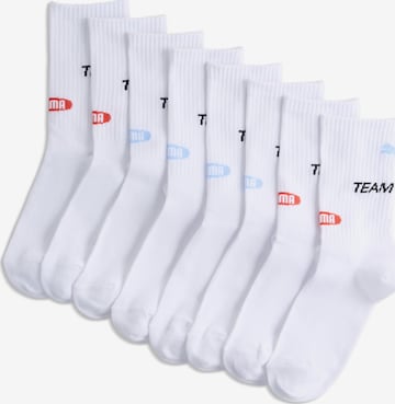 PUMA Socks in White: front