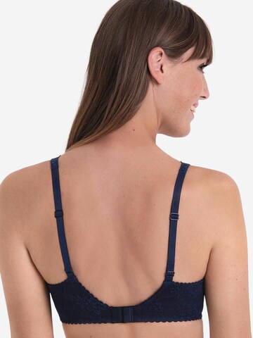 ROSA FAIA T-shirt Bra 'Bobette' in Blue