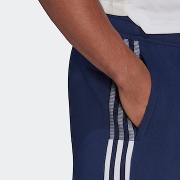 ADIDAS SPORTSWEAR Regular Workout Pants 'Tiro 21' in Blue