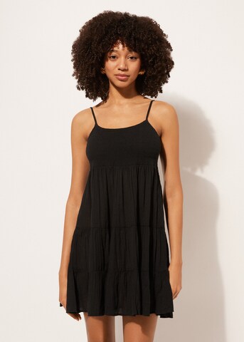 CALZEDONIA Kleid in Schwarz: Vorderseite
