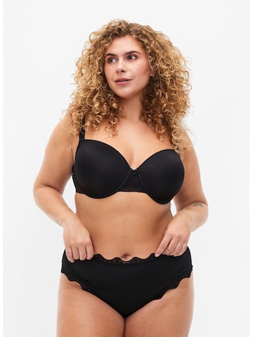 Devoted by Zizzi Slip 'Jill' in Schwarz