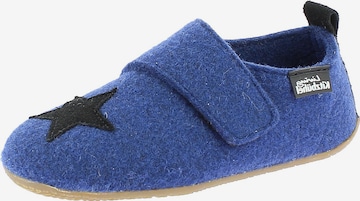 Living Kitzbühel Slippers in Blue: front