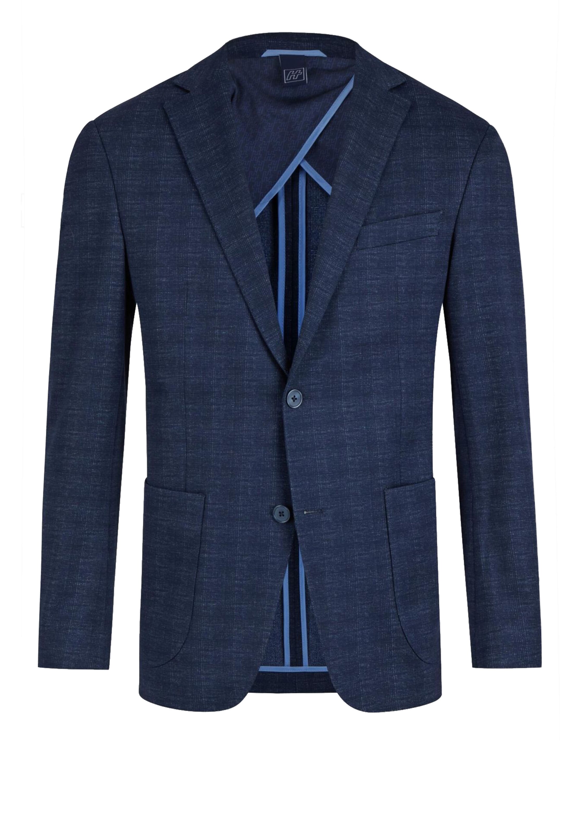 HECHTER PARIS Slim fit Suit Jacket in Blue: front