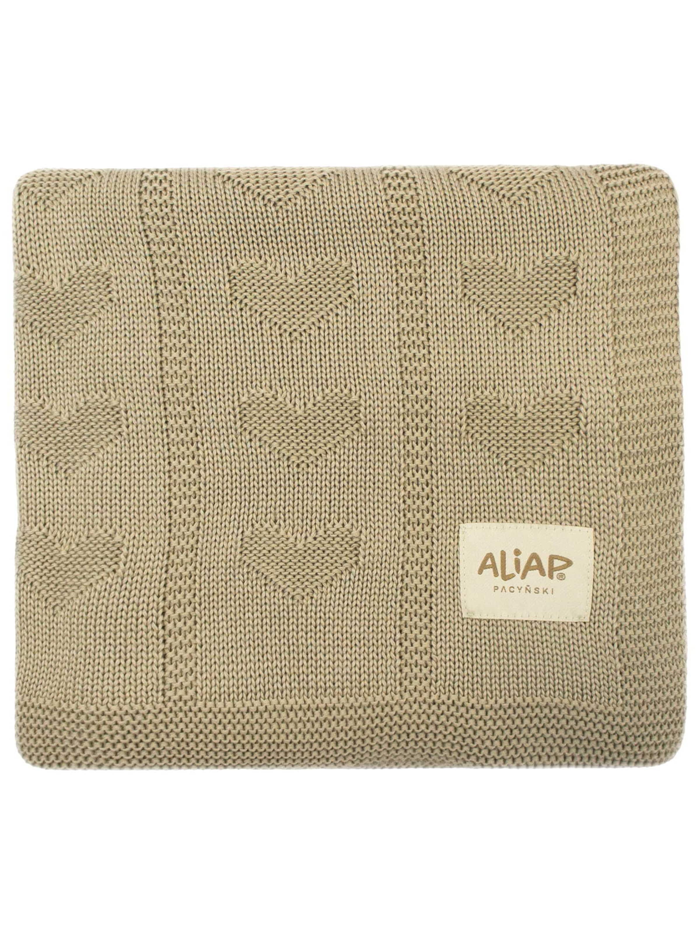 Aliap Babydeken in Beige: voorkant