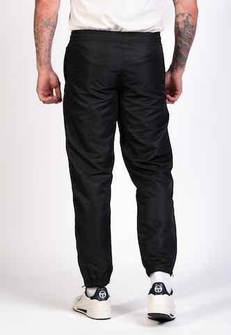 Sergio Tacchini Tapered Workout Pants 'Carson 021' in Black