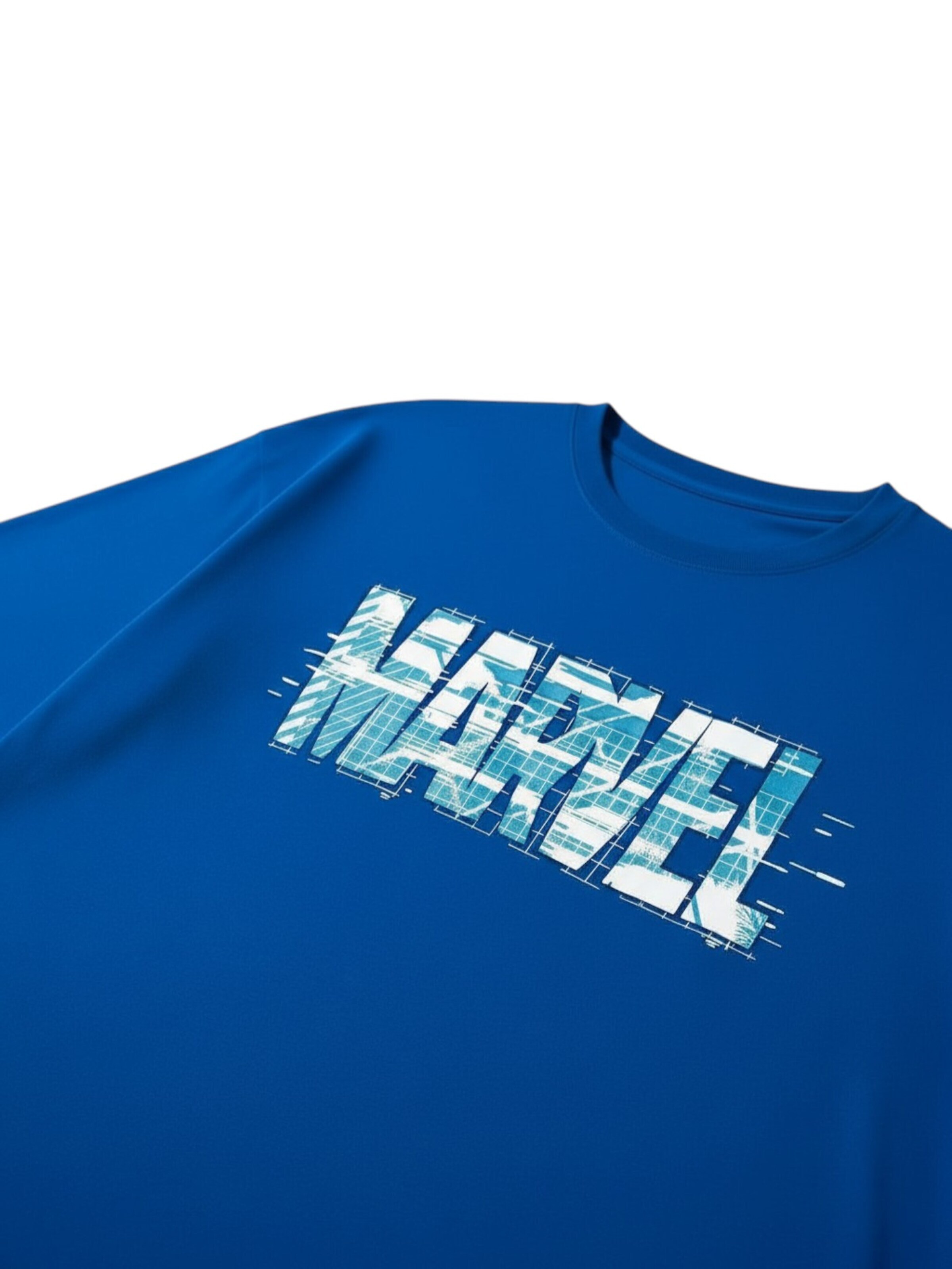 Marvel Comics Shirt 'Marvel T-Shirt Oversized' in Blue