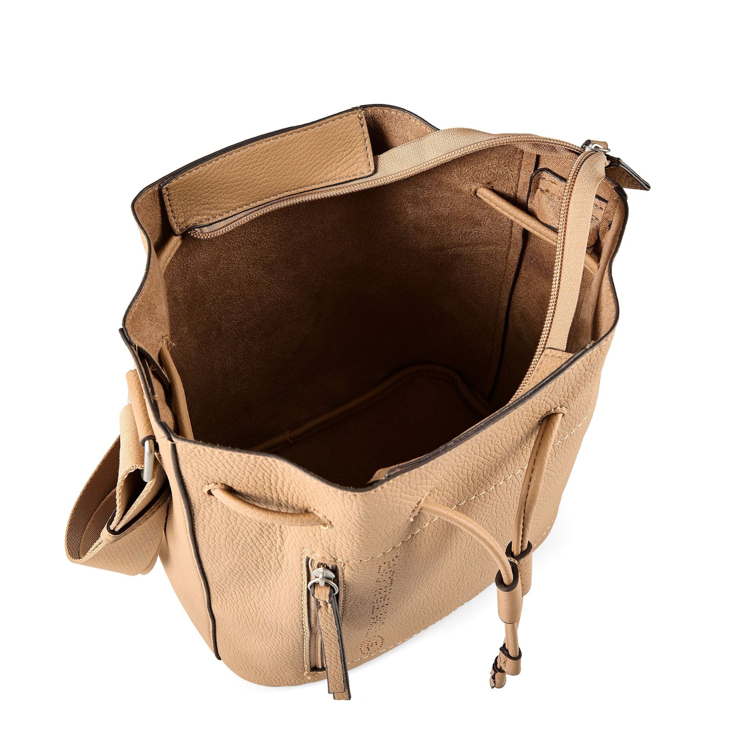 TOM TAILOR Crossbody bag 'Analisa' in Brown