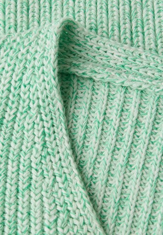 STREET ONE Pullover 'Mouliné' in Grün