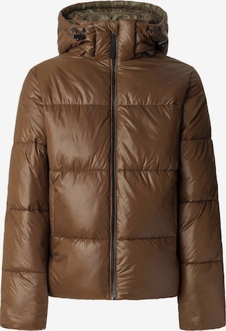 Pepe Jeans Winter jacket 'Sussy' in Brown: front
