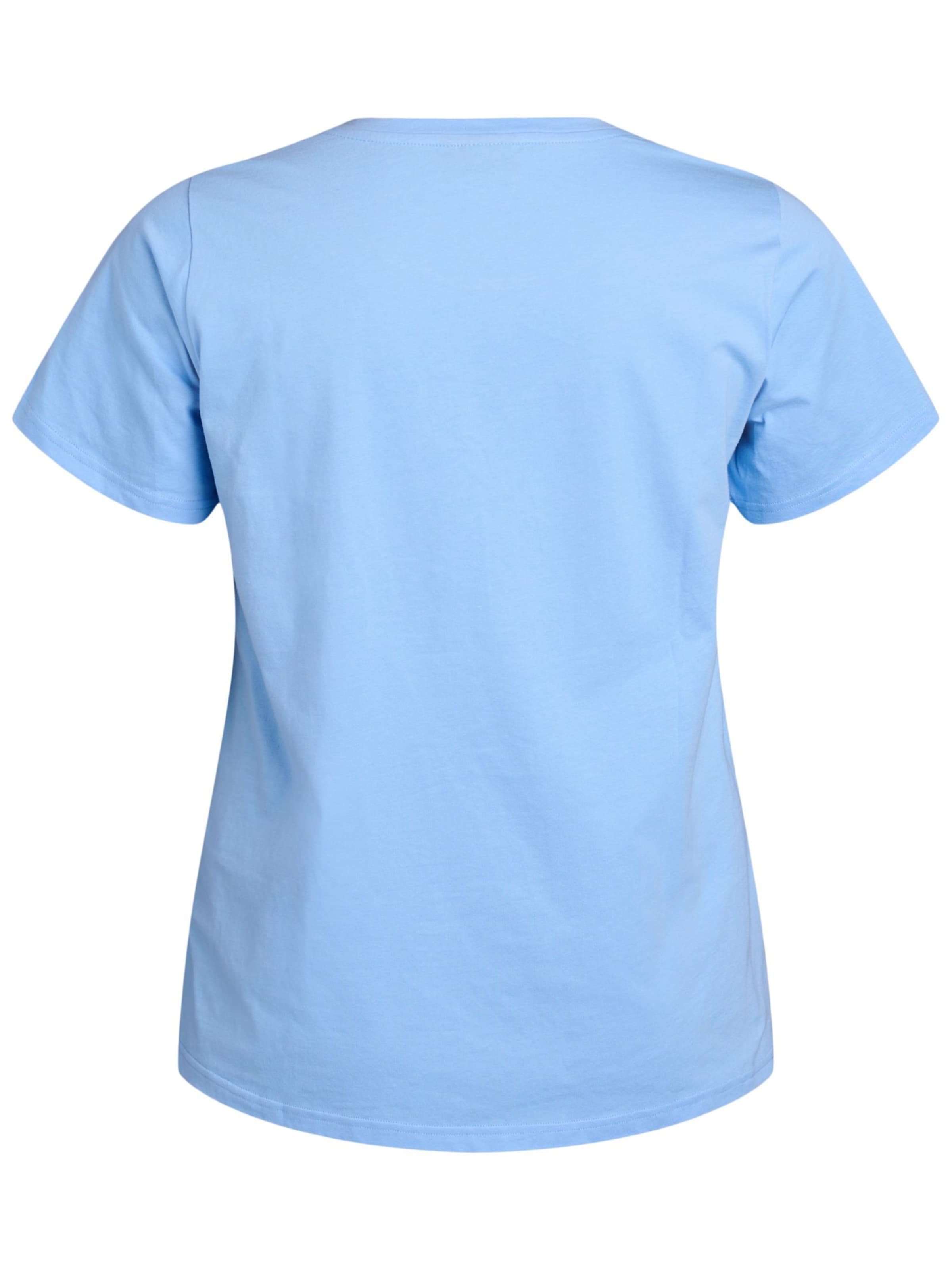 Zizzi Футболка 'Livia' в Синий